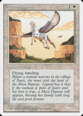 Mesa Pegasus [Fourth Edition] | Magic Magpie