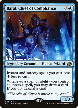 Baral, Chief of Compliance [Aether Revolt] | Magic Magpie