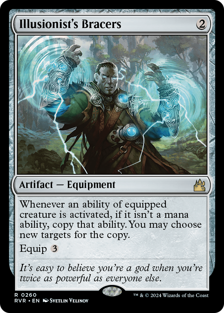 Illusionist's Bracers [Ravnica Remastered] | Magic Magpie