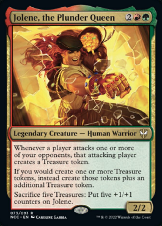 Jolene, the Plunder Queen [Streets of New Capenna Commander] | Magic Magpie