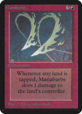 Manabarbs [Limited Edition Alpha] | Magic Magpie