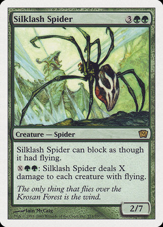 Silklash Spider [Ninth Edition] | Magic Magpie