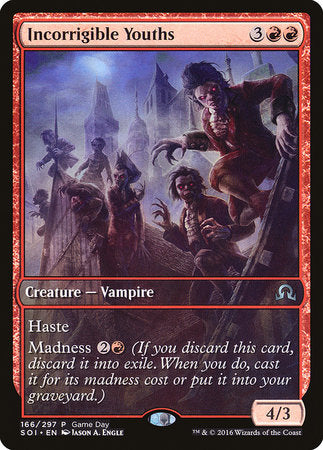 Incorrigible Youths [Shadows over Innistrad Promos] | Magic Magpie