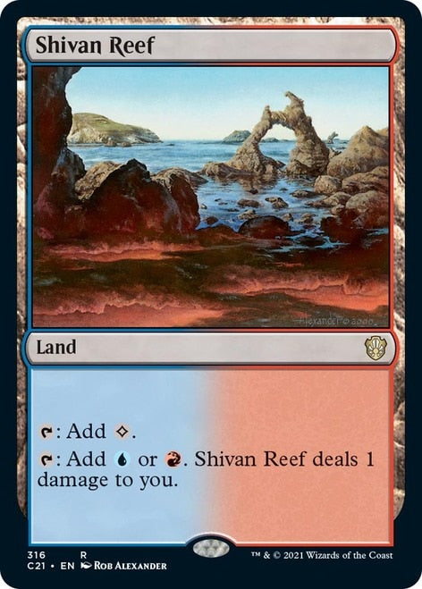 Shivan Reef [Commander 2021] | Magic Magpie