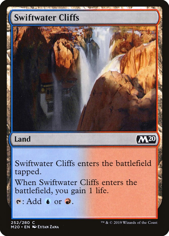 Swiftwater Cliffs [Core Set 2020] | Magic Magpie