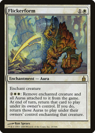 Flickerform [Ravnica: City of Guilds] | Magic Magpie