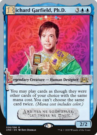 Richard Garfield, Ph.D. [Unsanctioned] | Magic Magpie