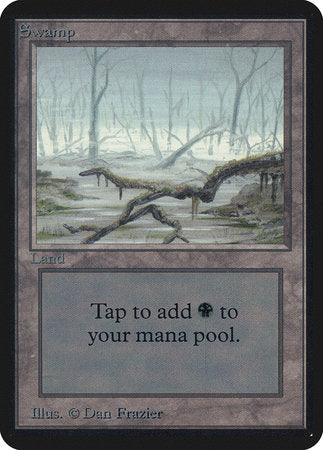 Swamp (A) [Limited Edition Alpha] | Magic Magpie