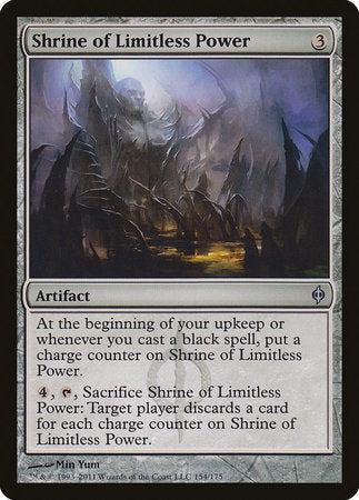 Shrine of Limitless Power [New Phyrexia] | Magic Magpie