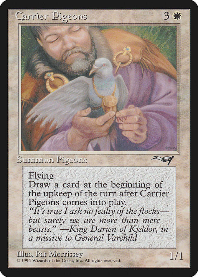 Carrier Pigeons (Holding Pigeon) [Alliances] | Magic Magpie