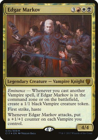 Edgar Markov (Commander 2017) [Commander 2017 Oversized] | Magic Magpie