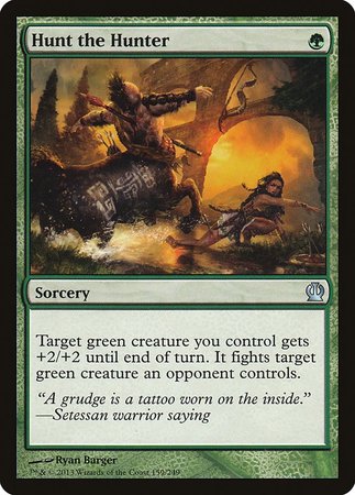Hunt the Hunter [Theros] | Magic Magpie