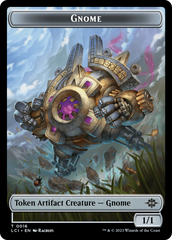 Gnome // Golem Double-Sided Token [The Lost Caverns of Ixalan Tokens] | Magic Magpie