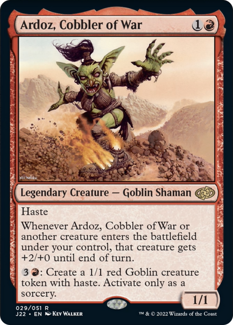 Ardoz, Cobbler of War [Jumpstart 2022] | Magic Magpie