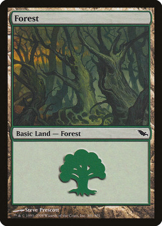 Forest (301) [Shadowmoor] | Magic Magpie