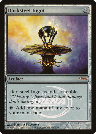 Darksteel Ingot [Arena League 2004] | Magic Magpie