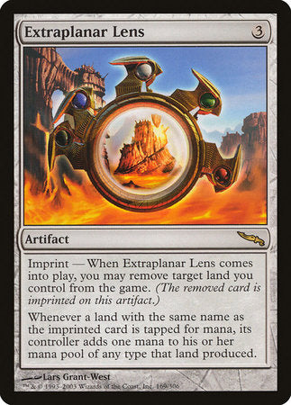 Extraplanar Lens [Mirrodin] | Magic Magpie