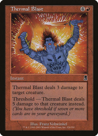 Thermal Blast [Odyssey] | Magic Magpie