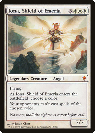 Iona, Shield of Emeria [Zendikar] | Magic Magpie