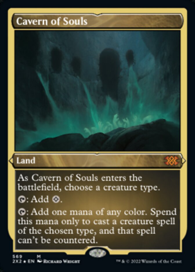 Cavern of Souls (Foil Etched) [Double Masters 2022] | Magic Magpie