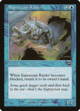 Saprazzan Raider [Mercadian Masques] | Magic Magpie