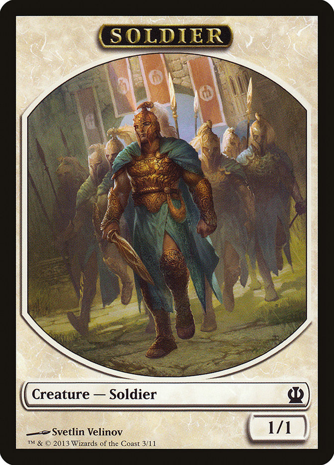 Soldier (3/11) [Theros Tokens] | Magic Magpie