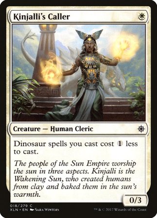 Kinjalli's Caller [Ixalan] | Magic Magpie