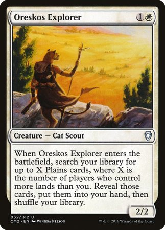 Oreskos Explorer [Commander Anthology Volume II] | Magic Magpie