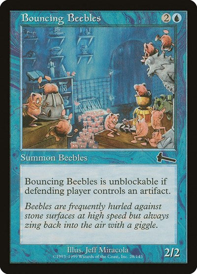 Bouncing Beebles [Urza's Legacy] | Magic Magpie