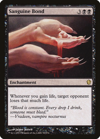 Sanguine Bond [Commander 2013] | Magic Magpie