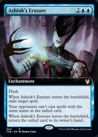 Ashiok's Erasure (Extended Art) [Theros Beyond Death] | Magic Magpie