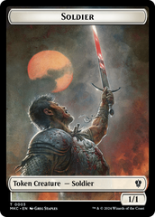 Soldier // Kobolds of Kher Keep Double-Sided Token [Murders at Karlov Manor Commander Tokens] | Magic Magpie