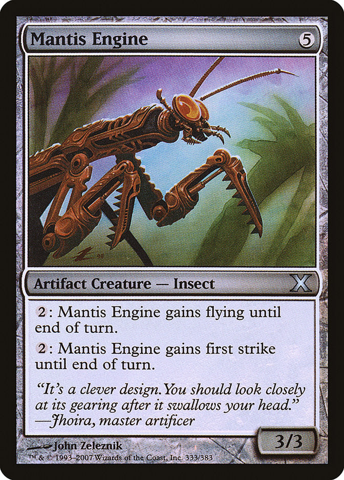 Mantis Engine (Premium Foil) [Tenth Edition] | Magic Magpie