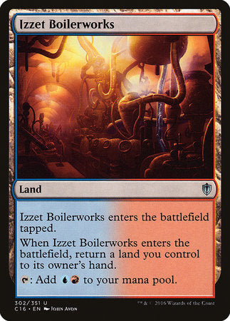 Izzet Boilerworks [Commander 2016] | Magic Magpie