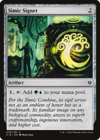 Simic Signet [Commander 2016] | Magic Magpie