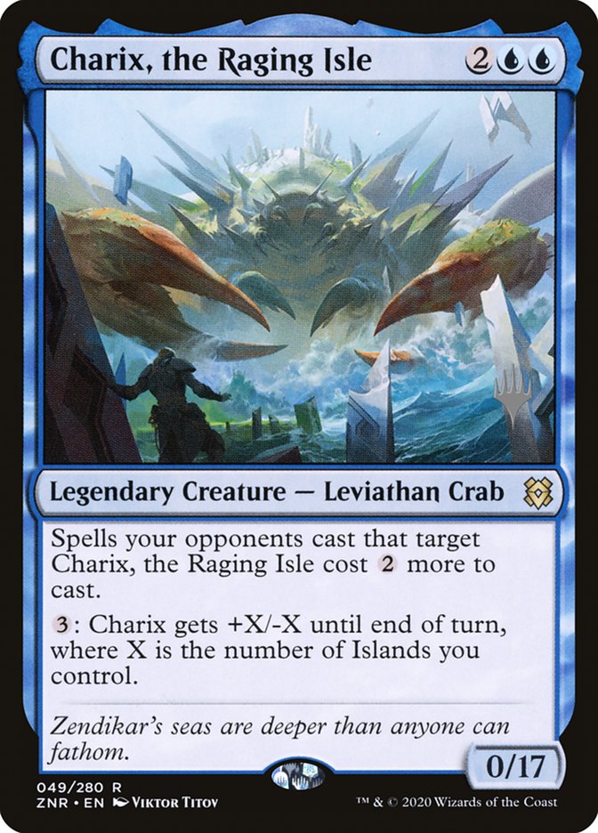 Charix, the Raging Isle (Promo Pack) [Zendikar Rising Promos] | Magic Magpie