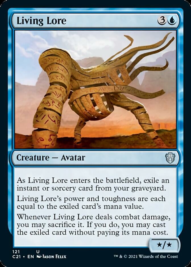 Living Lore [Commander 2021] | Magic Magpie