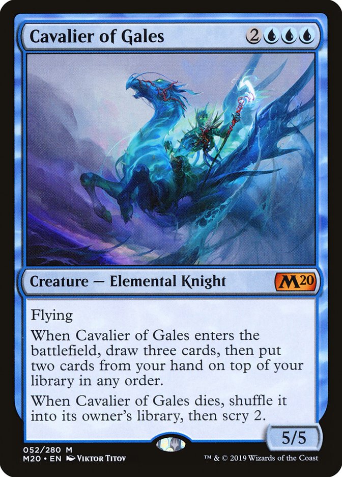 Cavalier of Gales [Core Set 2020] | Magic Magpie