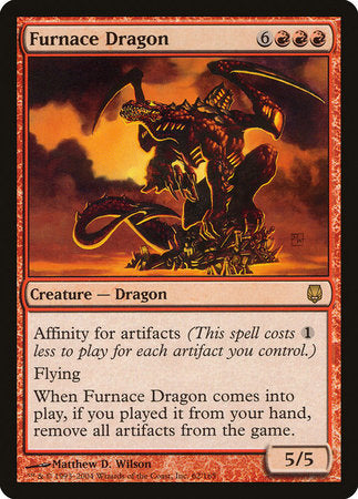 Furnace Dragon [Darksteel] | Magic Magpie