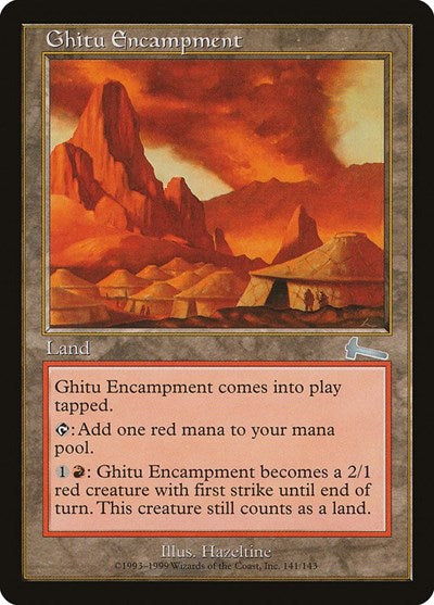 Ghitu Encampment [Urza's Legacy] | Magic Magpie