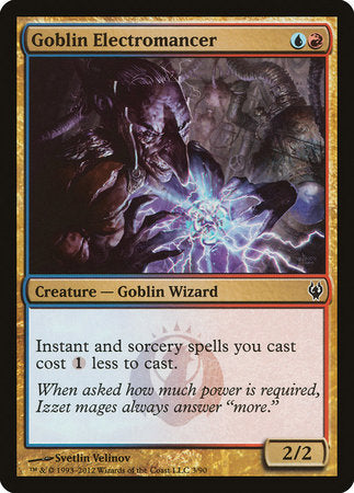 Goblin Electromancer [Duel Decks: Izzet vs. Golgari] | Magic Magpie