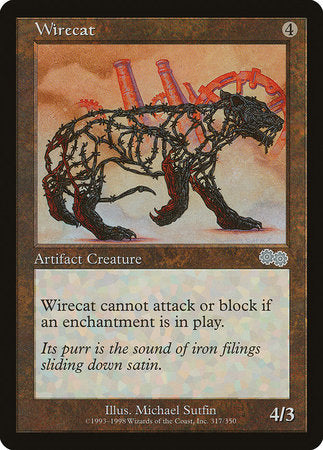 Wirecat [Urza's Saga] | Magic Magpie