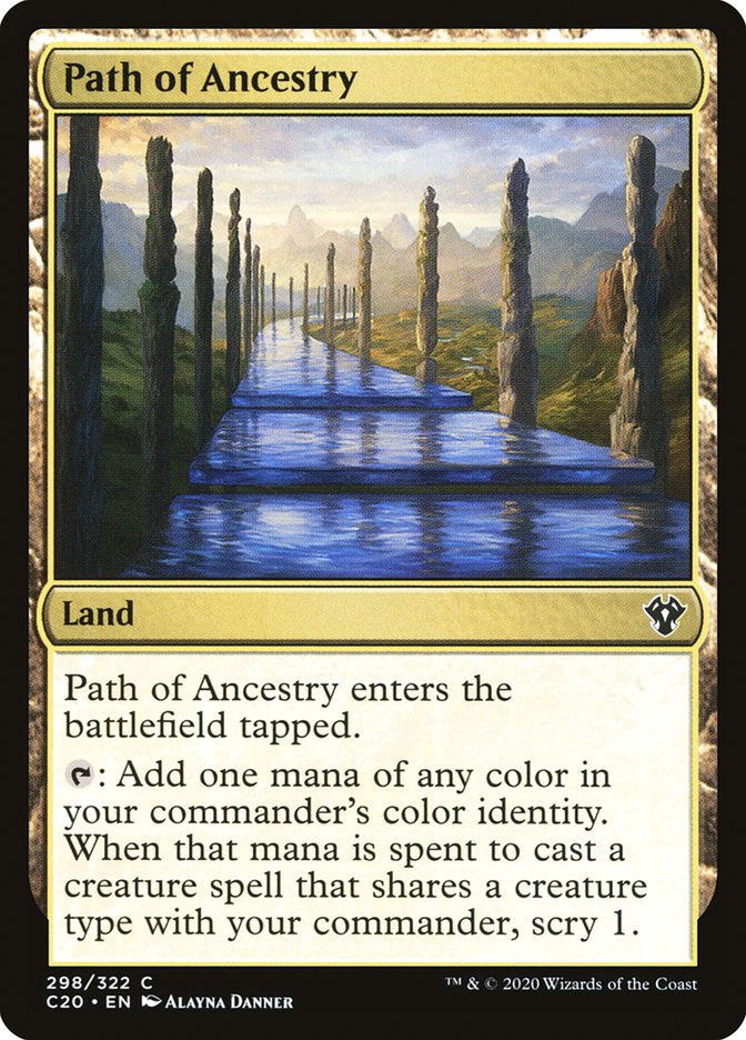Path of Ancestry [Commander 2020] | Magic Magpie