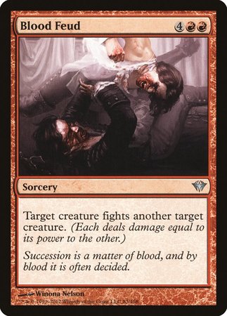 Blood Feud [Dark Ascension] | Magic Magpie