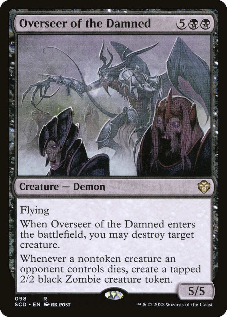 Overseer of the Damned [Starter Commander Decks] | Magic Magpie