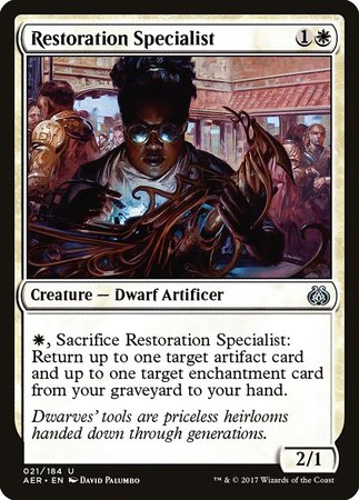 Restoration Specialist [Aether Revolt] | Magic Magpie
