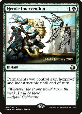 Heroic Intervention [Aether Revolt Promos] | Magic Magpie