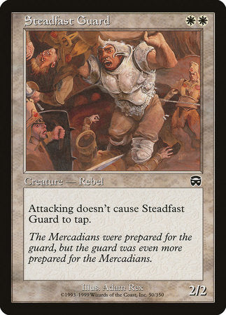 Steadfast Guard [Mercadian Masques] | Magic Magpie