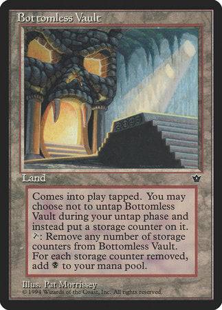 Bottomless Vault [Fallen Empires] | Magic Magpie