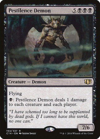 Pestilence Demon [Commander 2014] | Magic Magpie